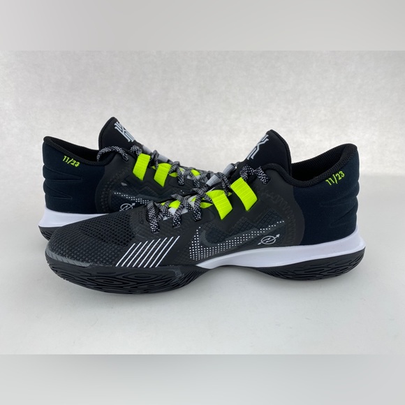 Nike Kyrie Flytrap 5 Black Cool Grey Men's Basketball Shoes Sneakers CZ4100-002 - Picture 2 of 12